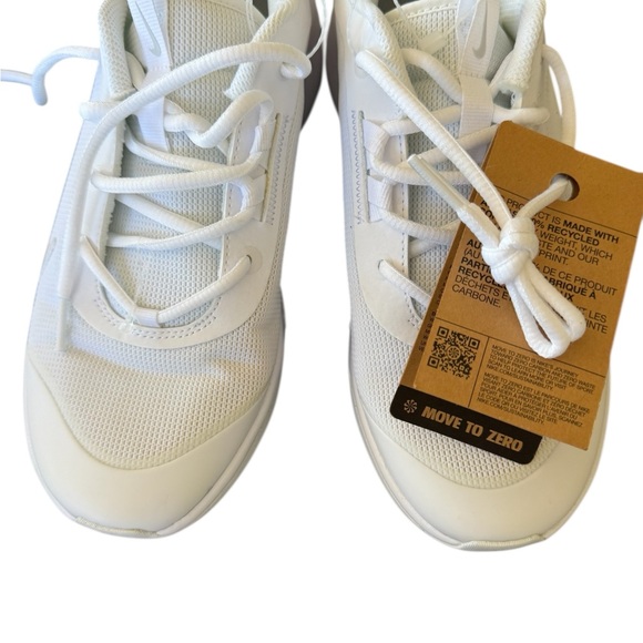 Vans Women's White Knit Sneakers - Picture 9 of 10